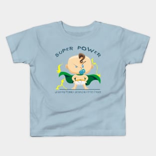 Super Power wrapping mommy around my little finger - whM Kids T-Shirt